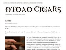 Tablet Screenshot of otoaocigars.com